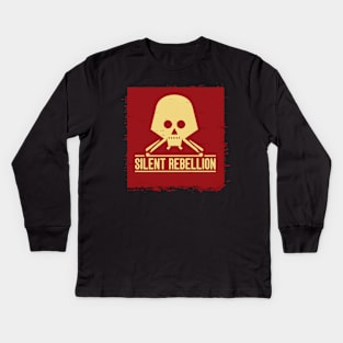 Silent Rebellion - Fight The System - WTF Kids Long Sleeve T-Shirt